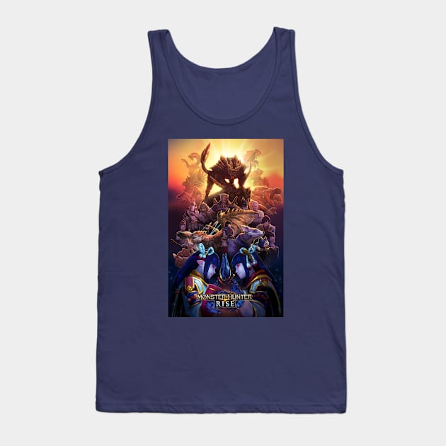 Monster Hunter Rise Tank Top by bside7715